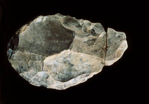 Kétoldalas kovakő, felső paleolit (kőkő) alkotó: Prehistoric Prehistoric