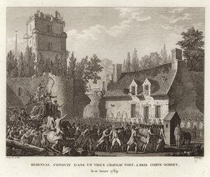 Baron de Besenval de Brunstatt a párizsi Grand Chatelet-be hozta