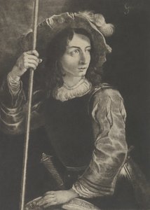 A Nagy Lansquenet vagy zászlóvivő, 1658.
