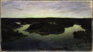 Nyári éjszaka Tyresóban alkotó: Prince of Sweden Eugen