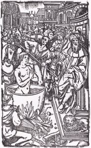Egy szent vértanúsága alkotó: Probably French 16th Century