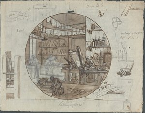 Litográfiai műhely alkotó: Probably French 19th Century