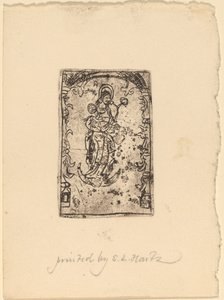Madonna és gyermeke alkotó: Probably Netherlandish 15th Century