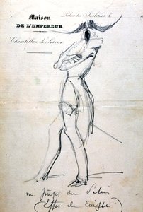 Tanulmány, A császár háza, c 1823-1870