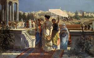 Az ókori Róma jelenete alkotó: Prospero Piatti