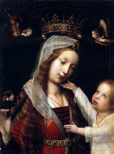 Szűz és gyermek”, 1465 és 1529 között.