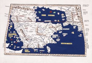 Arábia, a Perzsa-öböl és az Indiai-tenger térképe, 1541