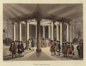 Széncsere alkotó: Pugin and Rowlandson