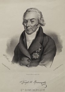 Nyikolaj Petrovics Rumjantsev gróf portréja 1754-1826