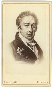Nikolay M. Karamzin szerző és történész portréja 1766-1826