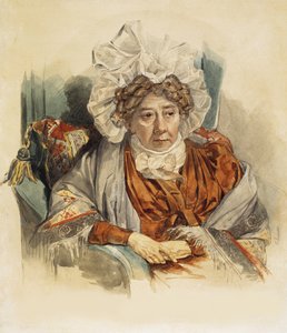 Natalia Kirillovna Zagryazyskaya portréja, született Razumovskaya 1747-1837, 1821 alkotó: Pyotr Fyodorovich Sokolov