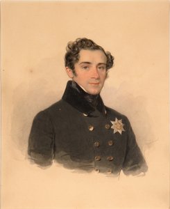 Alekszandr Fjodorovics Golicin herceg portréja 1796-1864, 1838 alkotó: Pyotr Fyodorovich Sokolov