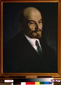 Vlagyimir Lenin portréja alkotó: Pyotr Ivanovich Kelin