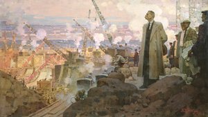 Maxim Gorkij (1868-1936) a "Dnyeprogesz" vízerőmű építésénél