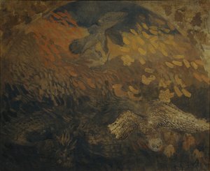 Az éjszaka, 1904 alkotó: Pyotr Savvich Utkin