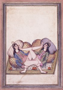 Erotikus jelenet, 19. század közepe