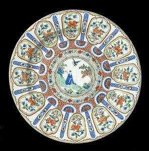 Egy nagy verte Imari edény, Kangxi-korszak, 1662-1722 (porcelán)