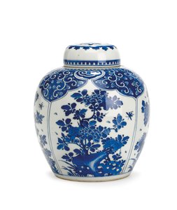 Gyömbéres üveg és borító, Kangxi-korszak, 1661-1722