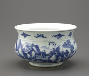 Füstölő, Jingdezhen, Jiangxi tartomány (kerámia)
