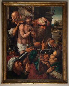 Ecce Homo. Quentin Metsijs. 16. század (olaj, fa)