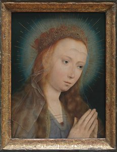 Szűz imádkozik alkotó: Quentin Massys or Matsys