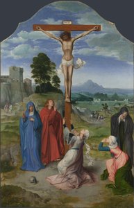 A keresztre feszítés, 1515 körül alkotó: Quentin Massys or Metsys