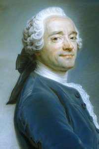 Quentin Latour (1704-1788) - önarckép a fodros csipkén, 1751 körül (pasztell) alkotó: Quentin de la Latour