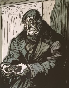 Illusztráció Honore de Balzac 1922-ben megjelent „Le Pere Goriot” című művéből