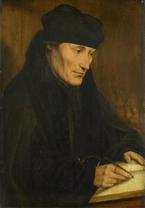 Desiderius Erasmus portréja alkotó: Quinten Massijs (I) (copy after)