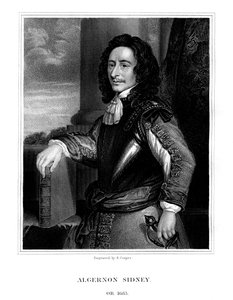 Algernon Sydney angol politikus, 1824.