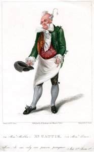 Gattie úr mint Monsieur Morbleu a Monsieur Tonsonban, 1822.