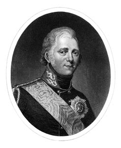 I. Sándor, Oroszország cárja, 1826. alkotó: R. Page