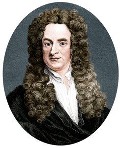 Isaac Newton angol matematikus, csillagász és fizikus, 1818