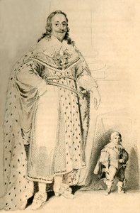 Jeffery Hudson, 30 éves, 18 hüvelyk magas. - Törpe Károly királynak, 1821.
