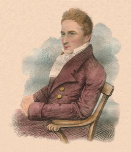 Férfi portré, 19. század eleje.
