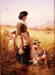Játék a mezőkön alkotó: R. Saunderson-Cathering
