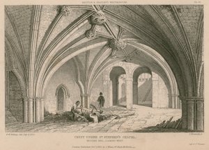 Kripta a Szent István-kápolna alatt, a Westminster-palota