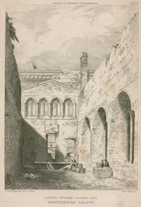 Festett kamra, Westminster Palace, London, kelet felé néz