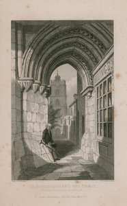 Szent Bertalan kolostor, Smithfield alkotó: R. W. Billings