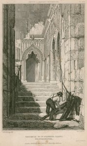 A Westminster-palota Szent István-kápolna előszobája