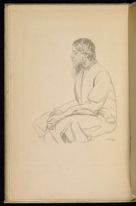 A Gitanjali-Song ajánlatok előlapja alkotó: Rabindranath Tagore