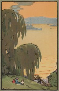 A Hudson a Riverside Drive-ról, 1914.