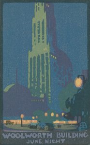 Woolworth épület júniusi éjszakája, 1916.