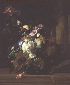 Virágváza alkotó: Rachel Ruysch