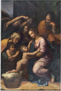 I. Ferenc Szent Családja alkotó: Raffaello Sanzio Raphael