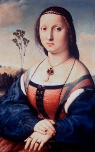 Maddalena Doni portréja, 1506 alkotó: Raffaello Sanzio Raphael