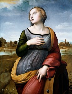 Alexandriai Szent Katalin, 1507 alkotó: Raffaello Sanzio Raphael