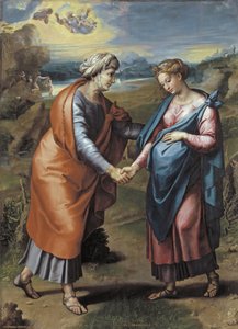 A látogatás, 1517 alkotó: Raffaello Sanzio Raphael