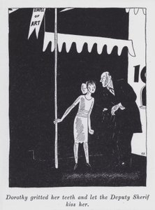 Illusztráció a "But Gentlemen Marry Barnettes"-hez, Anita Loos (litho)