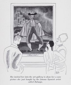 Illusztráció a "But Gentlemen Marry Barnettes"-hez, Anita Loos (litho) alkotó: Ralph Barton